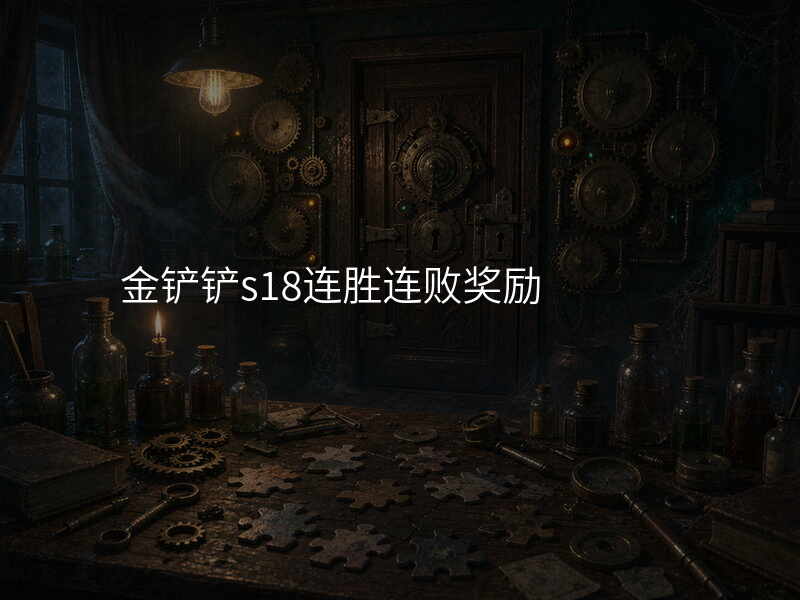 金铲铲s18连胜连败奖励