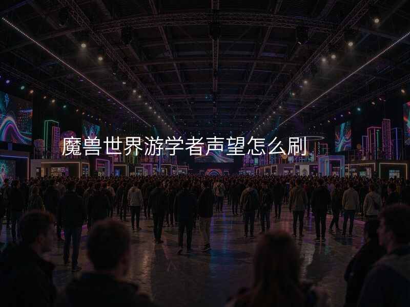 魔兽世界游学者声望怎么刷