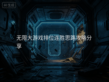 无限大游戏排位连胜思路攻略分享