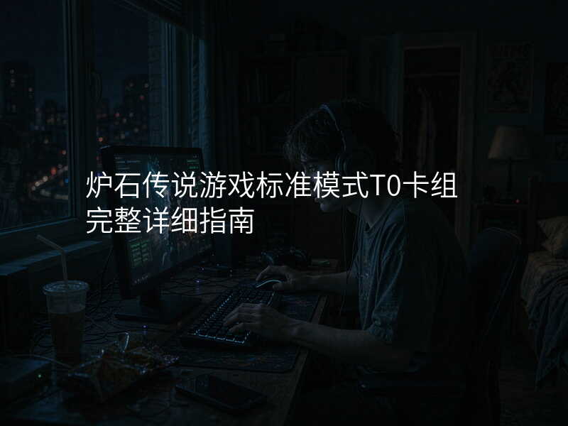 炉石传说游戏标准模式T0卡组完整详细指南