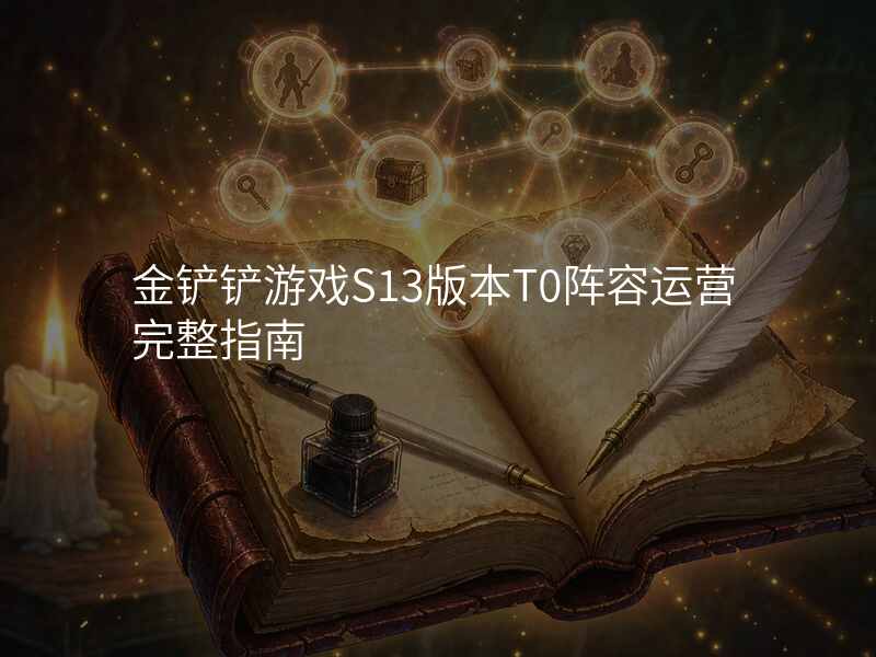 金铲铲游戏S13版本T0阵容运营完整指南