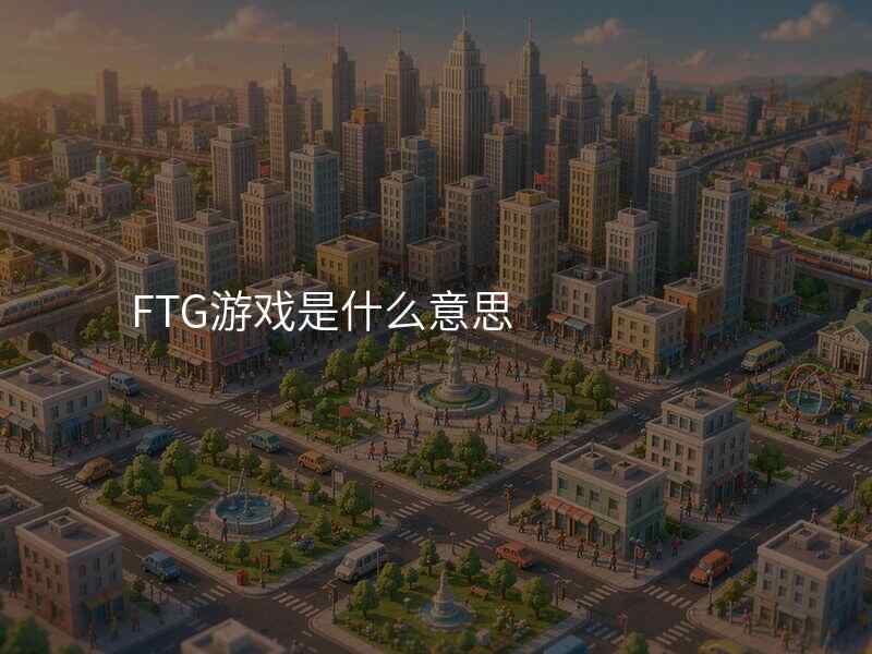 FTG游戏是什么意思