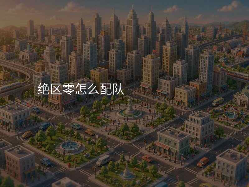 绝区零怎么配队