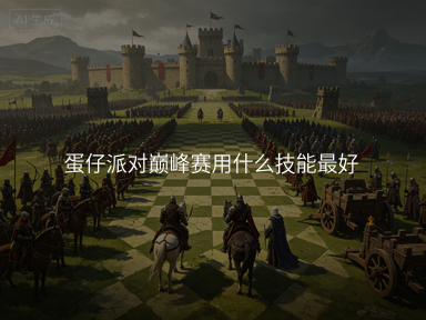 蛋仔派对巅峰赛用什么技能最好