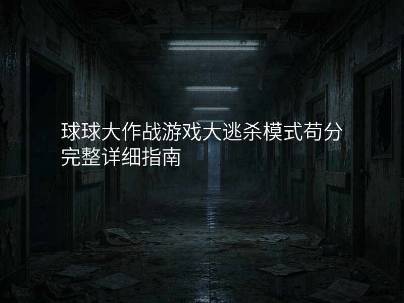 球球大作战游戏大逃杀模式苟分完整详细指南