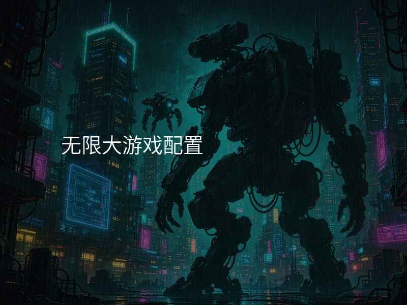无限大游戏配置