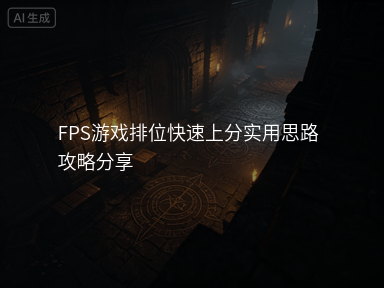 FPS游戏排位快速上分实用思路攻略分享