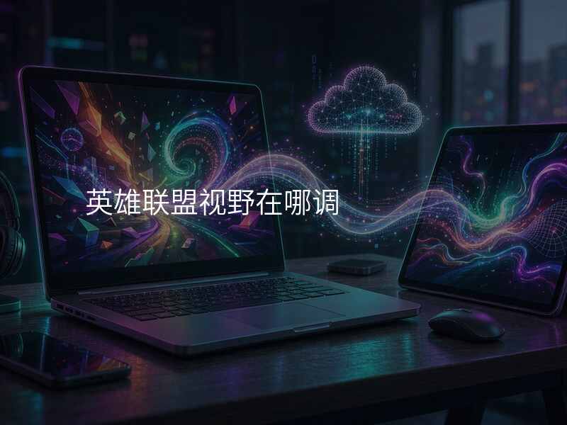 英雄联盟视野在哪调