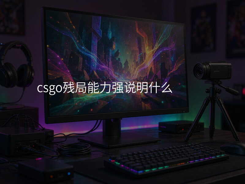 csgo残局能力强说明什么