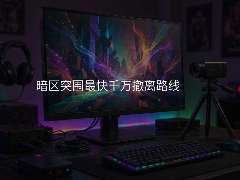 暗区突围最快千万撤离路线