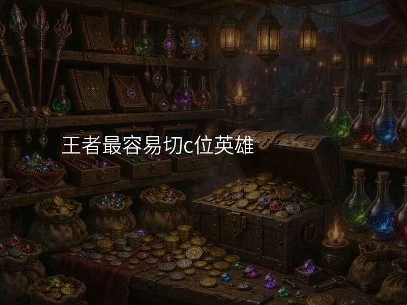 王者最容易切c位英雄