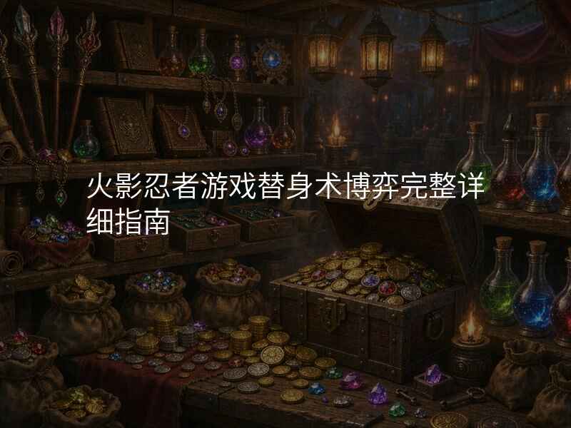 火影忍者游戏替身术博弈完整详细指南