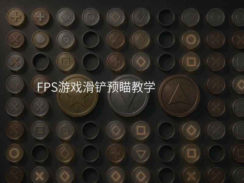 FPS游戏滑铲预瞄教学