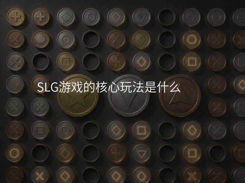 SLG游戏的核心玩法是什么