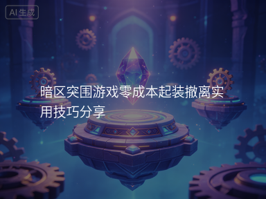 暗区突围游戏零成本起装撤离实用技巧分享