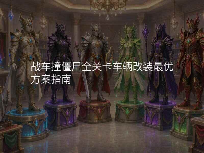 战车撞僵尸全关卡车辆改装最优方案指南