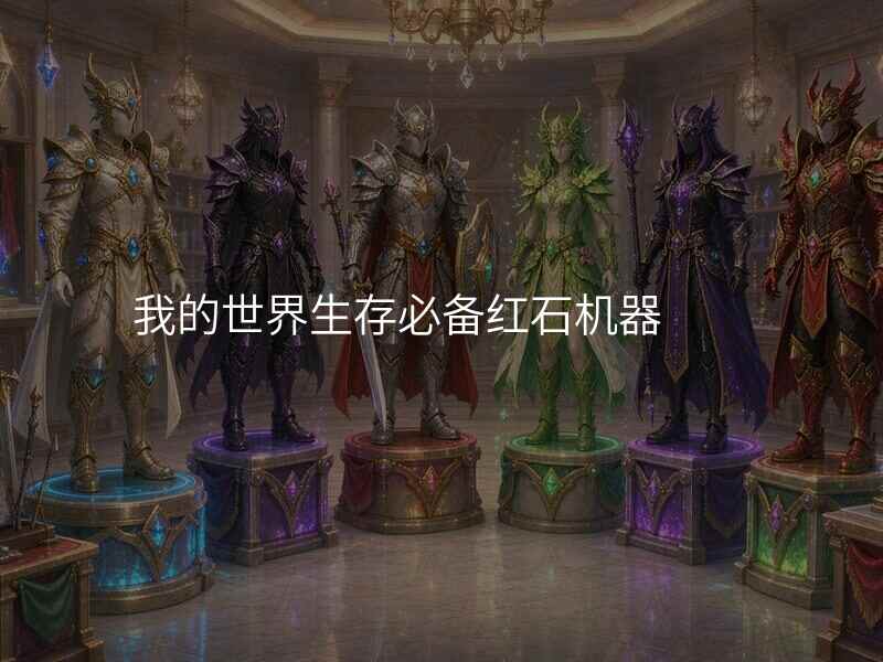 我的世界生存必备红石机器