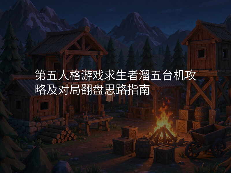 第五人格游戏求生者溜五台机攻略及对局翻盘思路指南
