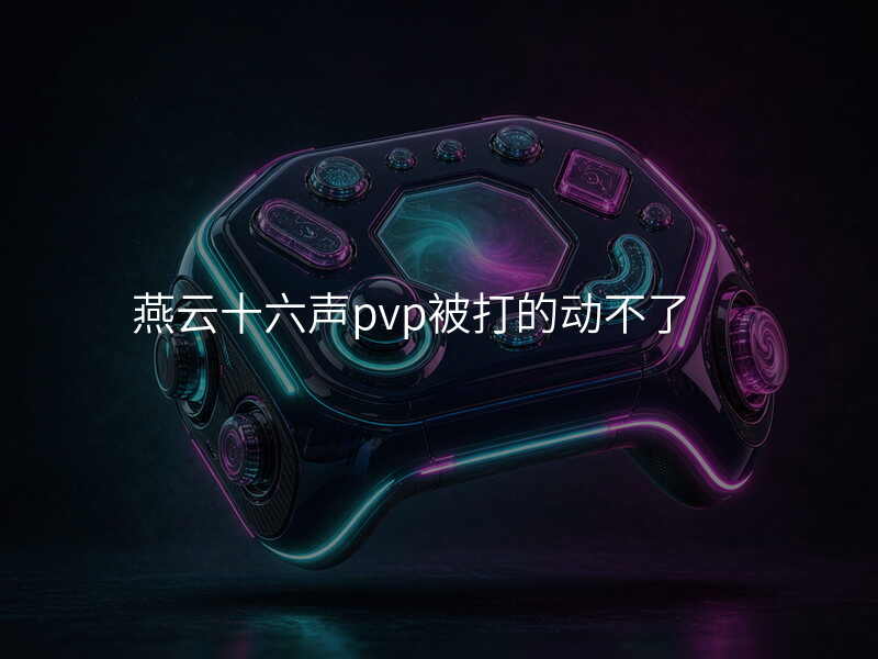 燕云十六声pvp被打的动不了