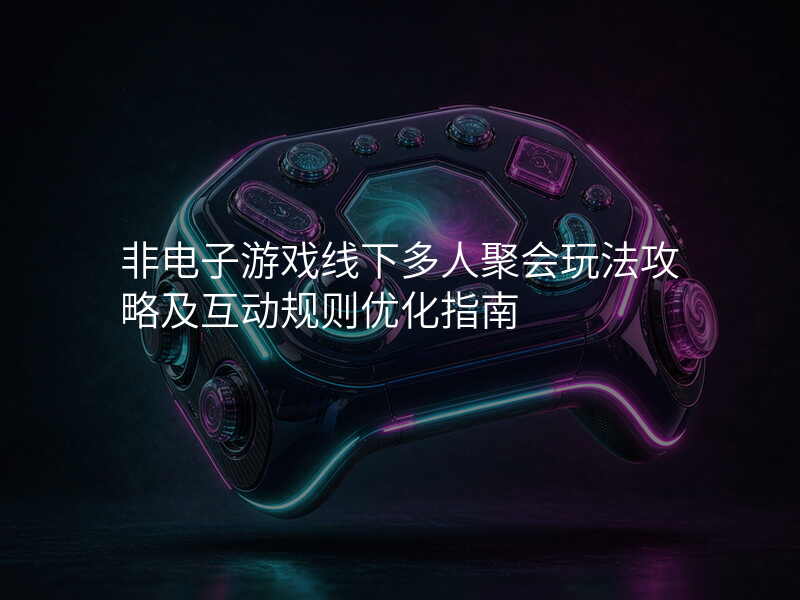 非电子游戏线下多人聚会玩法攻略及互动规则优化指南