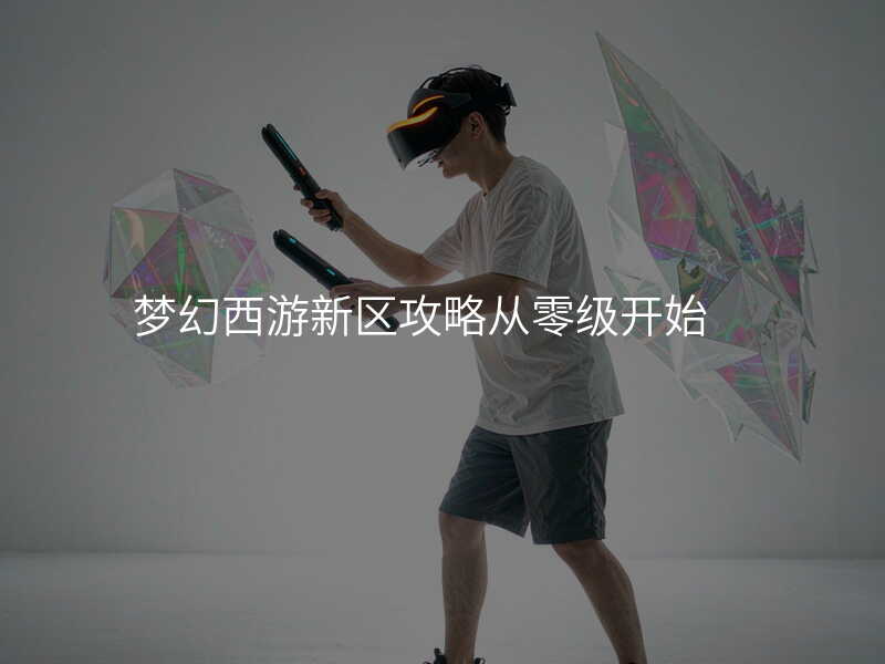 梦幻西游新区攻略从零级开始